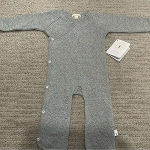 Burt’s Bees Baby | Quilted Bee Organic Wrap Front Baby Jumpsuit